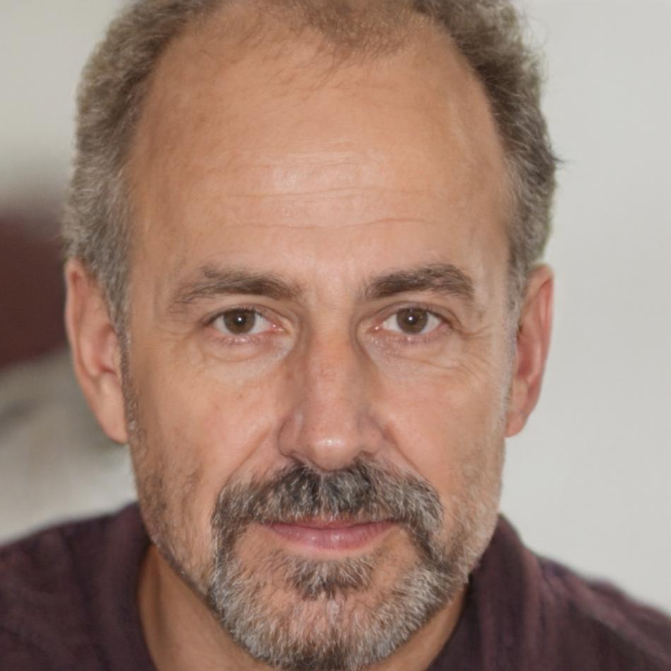 Financial analyst reviewing business statements